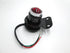 Stop calavera para motos trasera con boton cromado